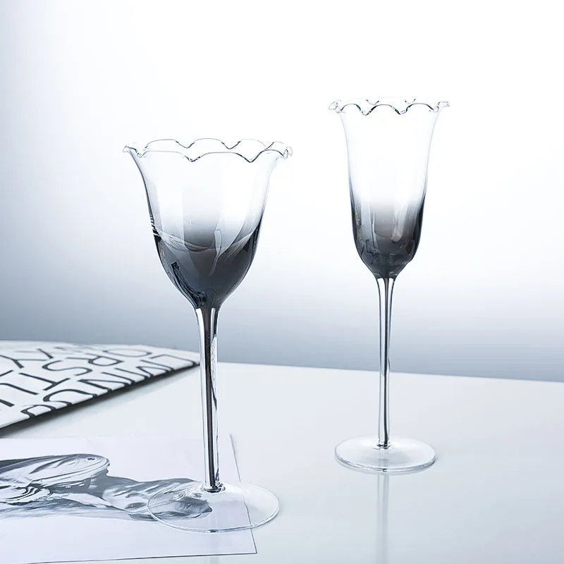 Crystal Wine Glass - Calice creativo di lusso leggero con