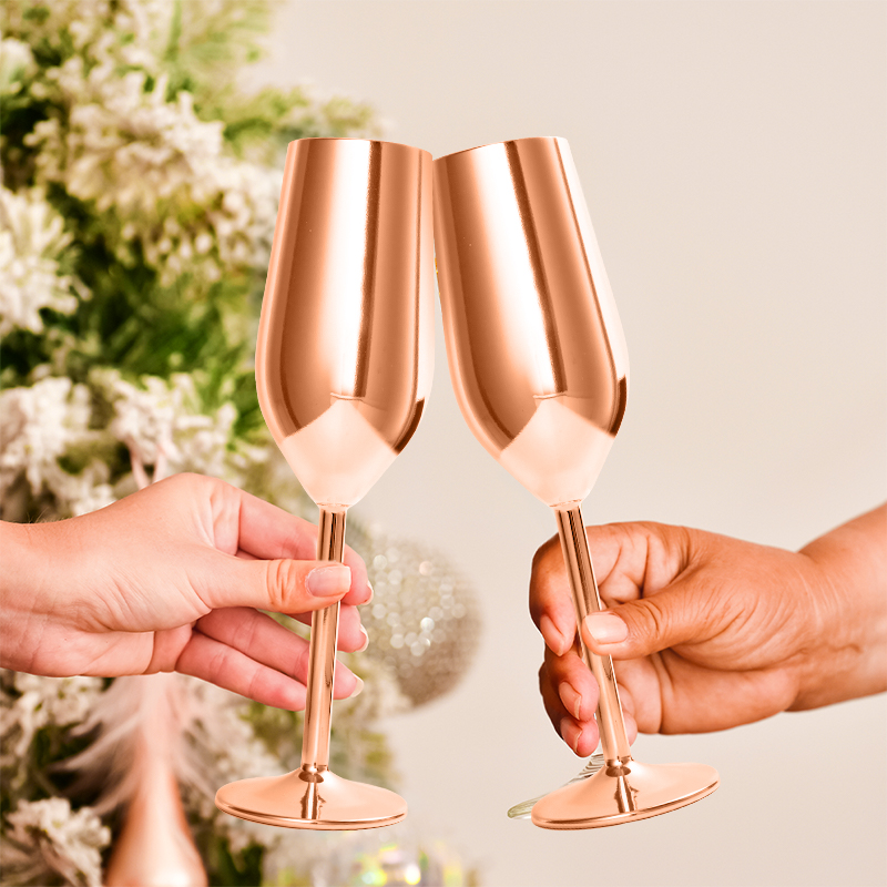 Calice vintage dorato in accia - Crystal Wine Glass recensione e prezzo